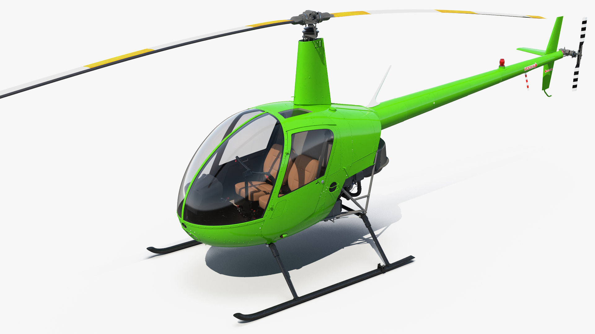 Light Utility Helicopter 3D model