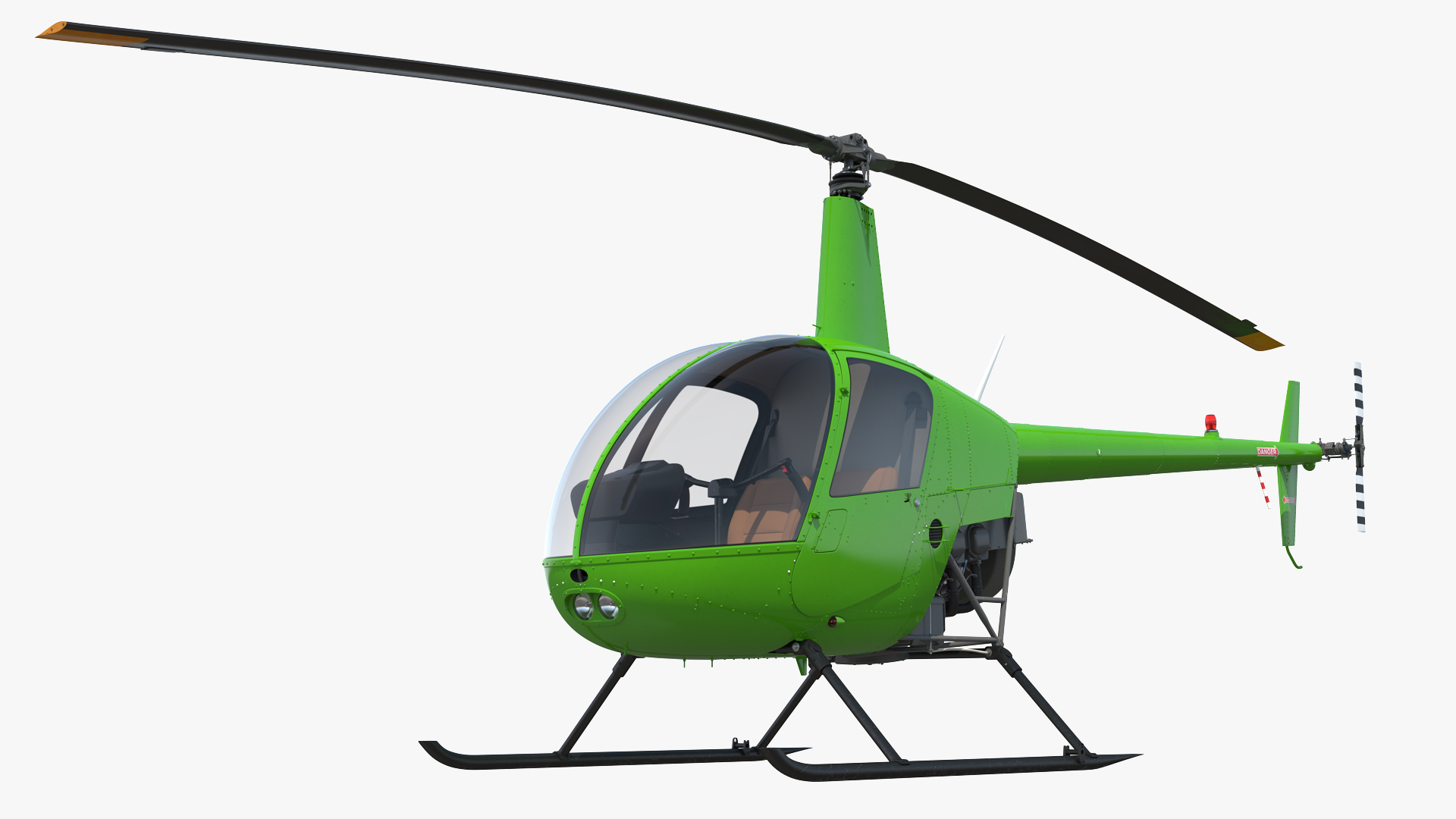 Light Utility Helicopter 3D model