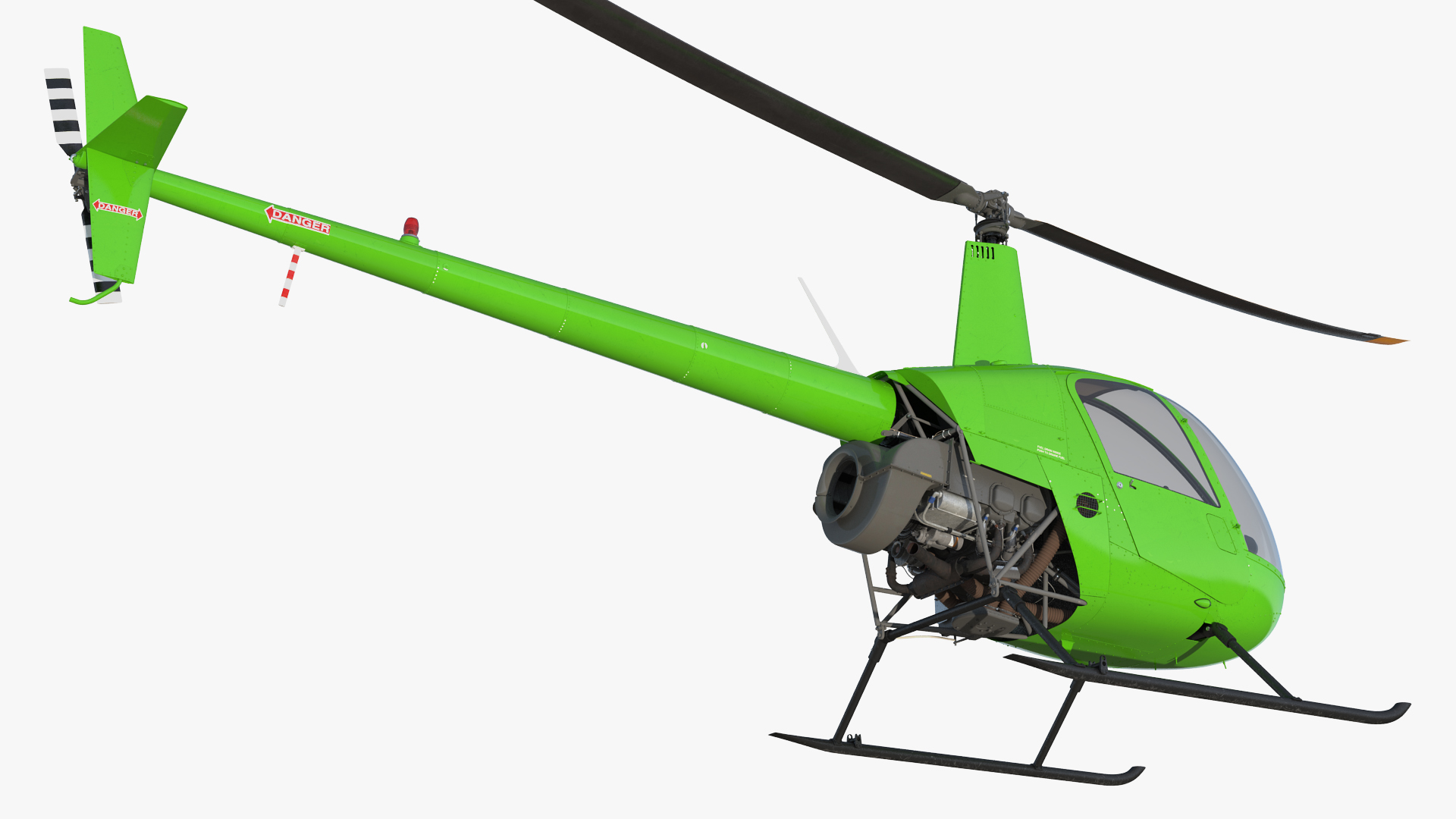 Light Utility Helicopter 3D model