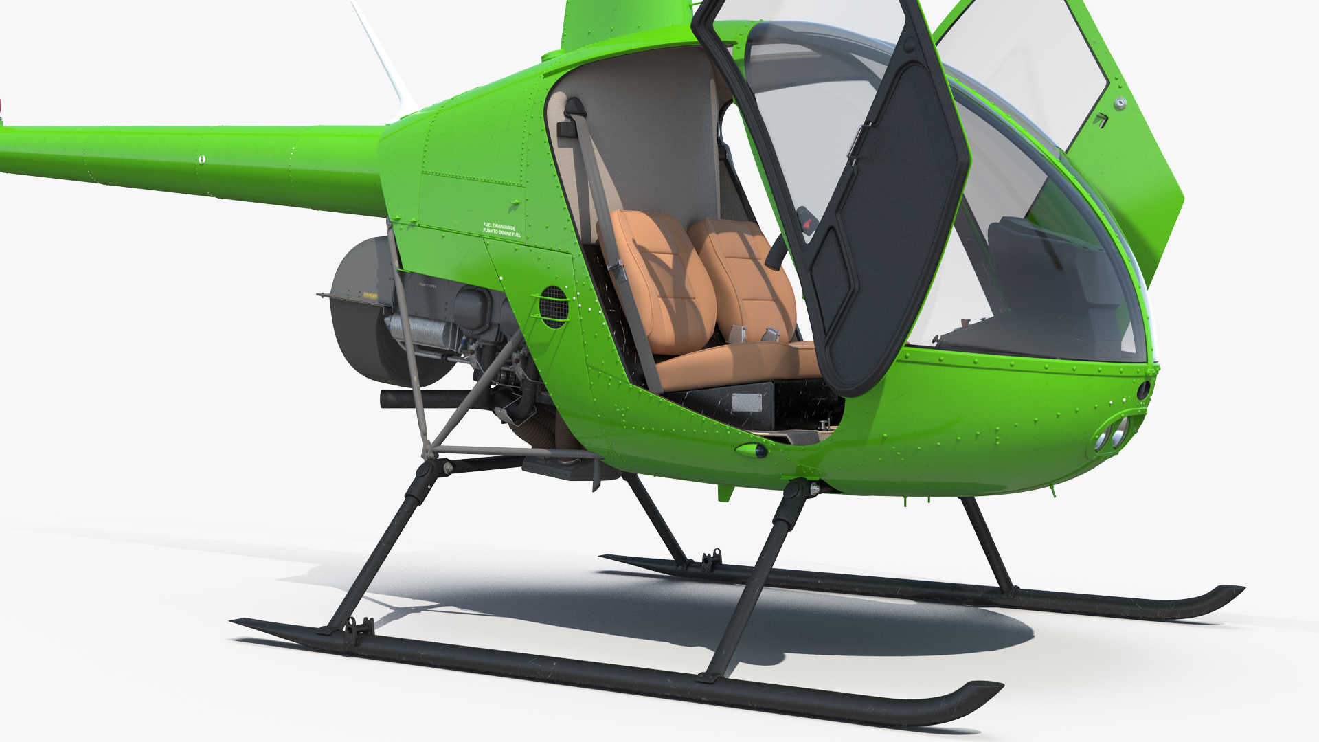 Light Utility Helicopter 3D model
