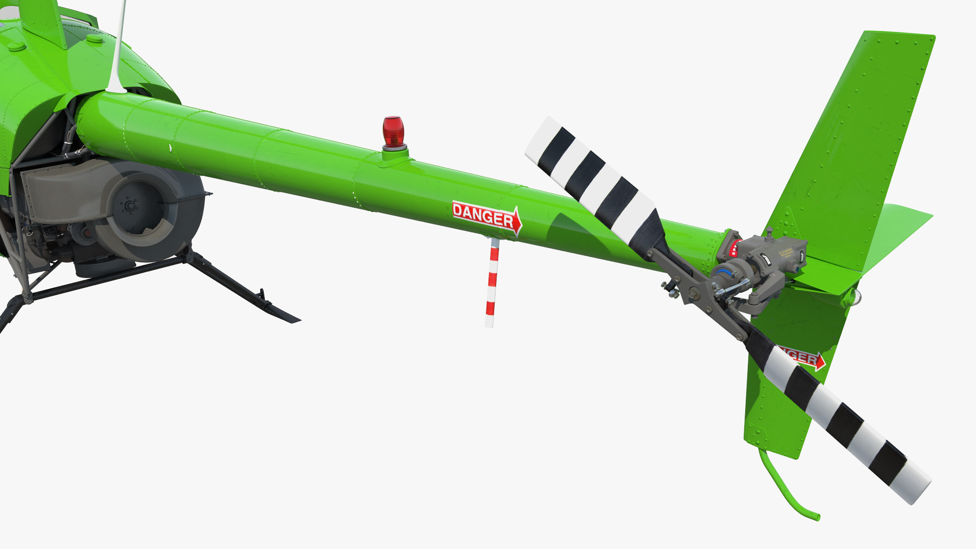 Light Utility Helicopter 3D model