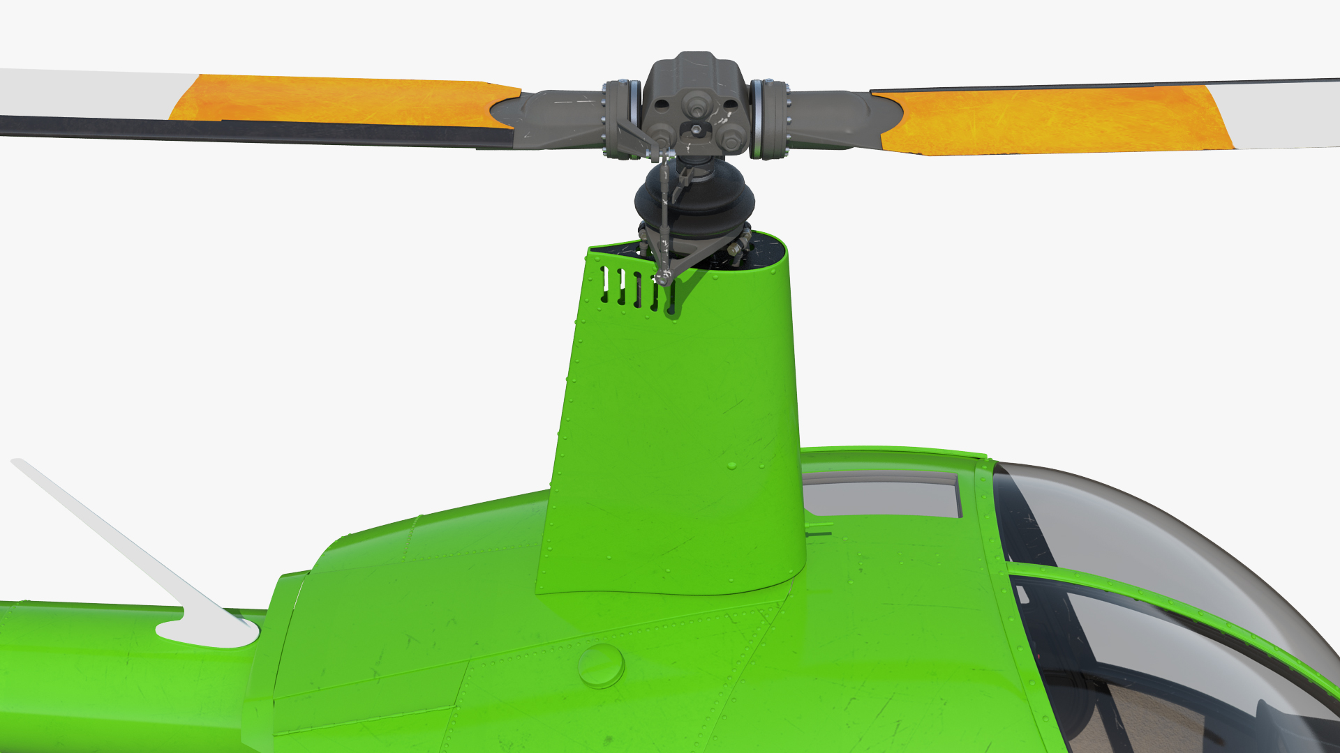 Light Utility Helicopter 3D model