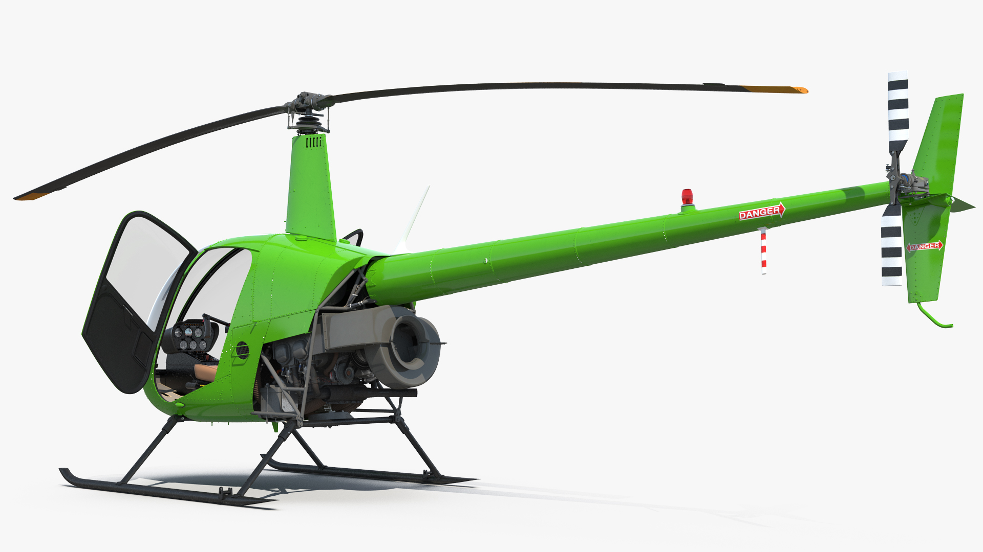 Light Utility Helicopter 3D model