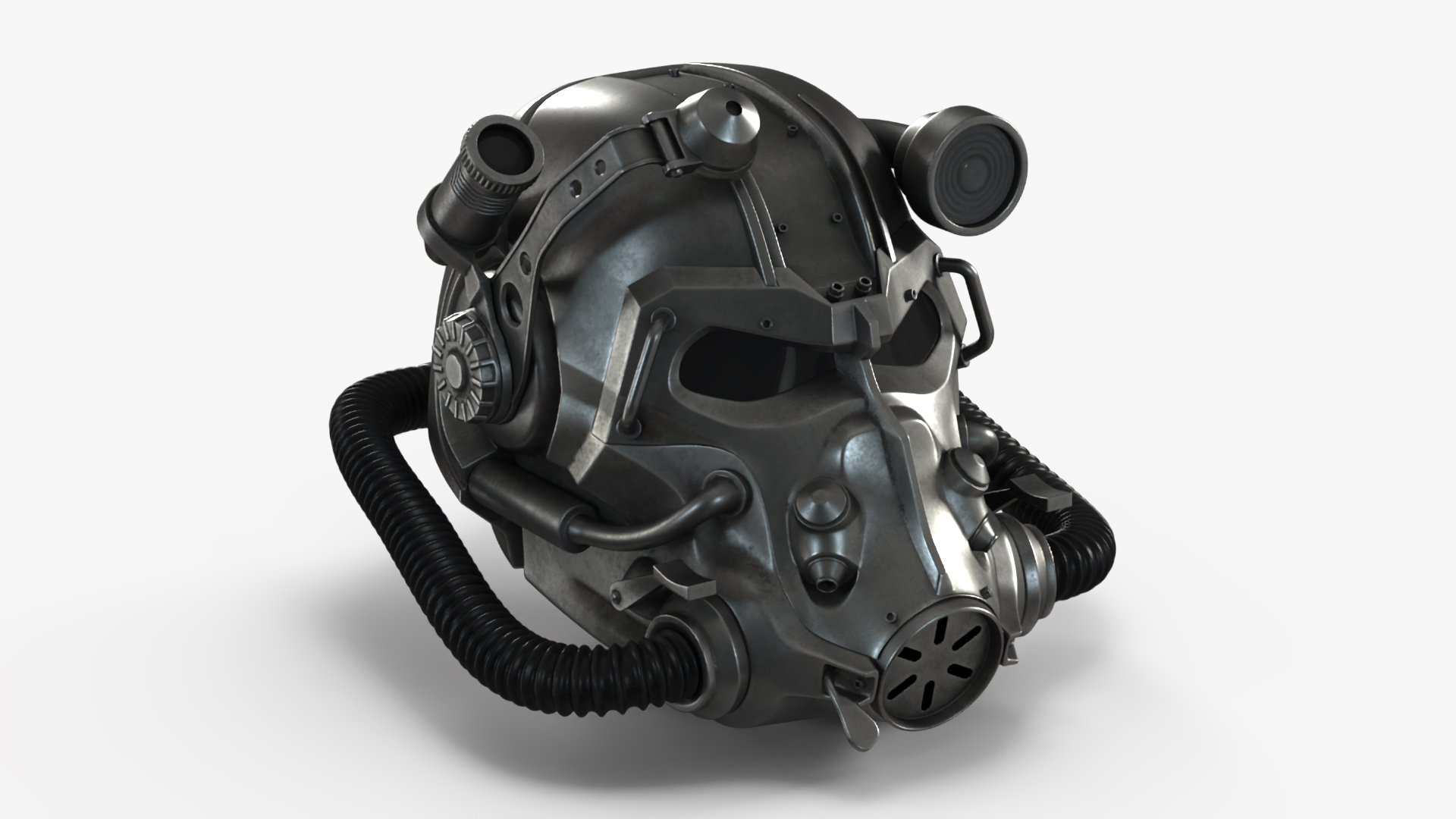 3D T 60 Power Armor Helmet model
