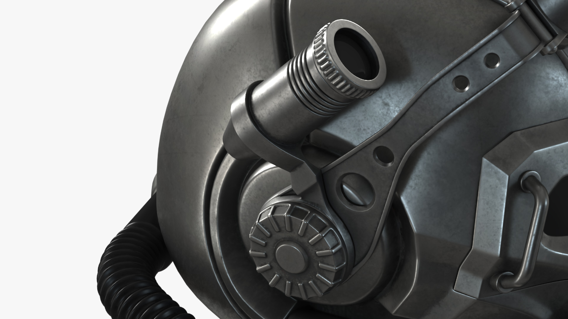 3D T 60 Power Armor Helmet model