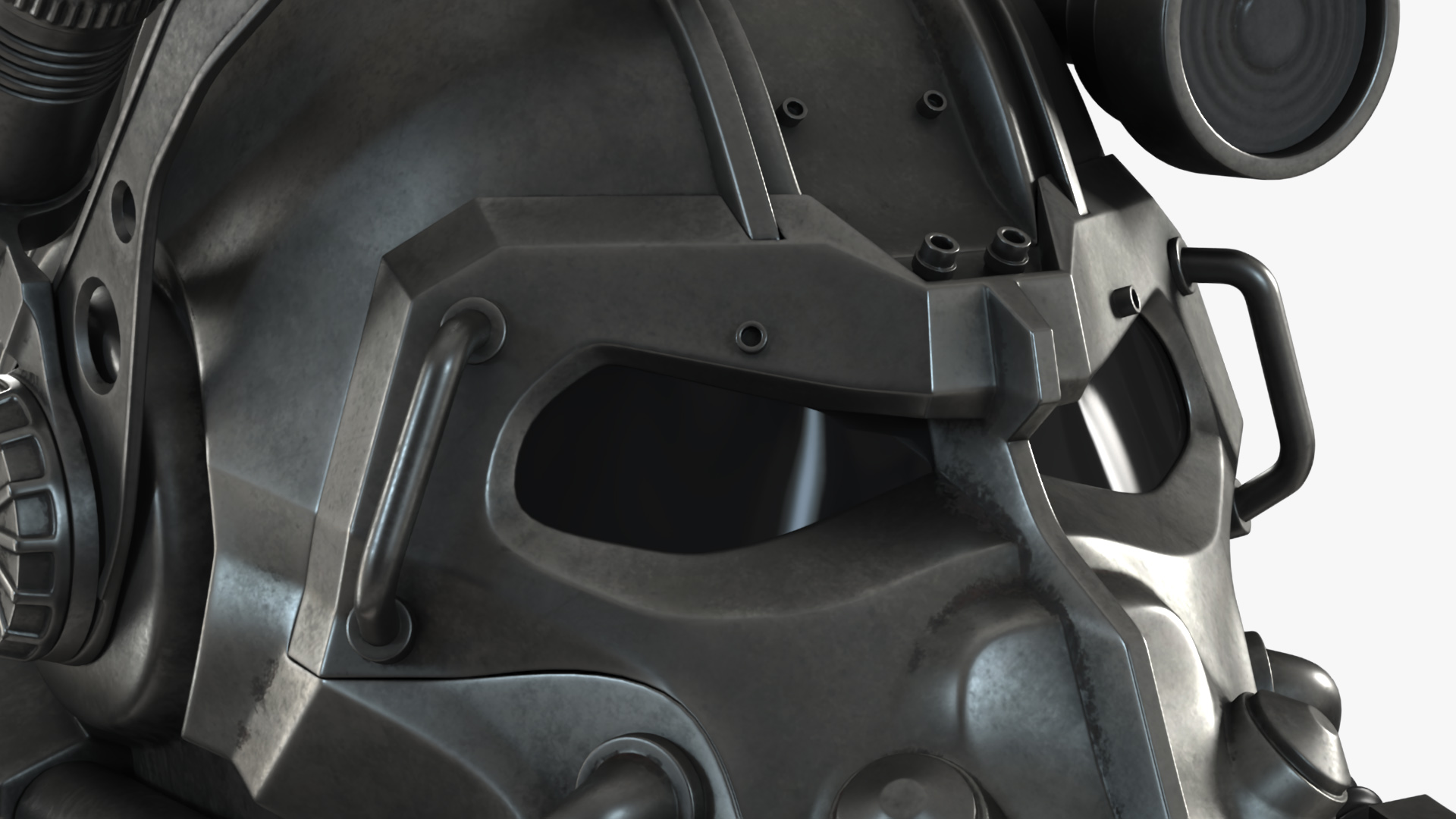 3D T 60 Power Armor Helmet model