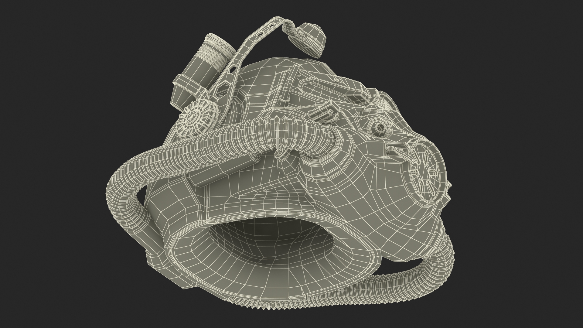 3D T 60 Power Armor Helmet model