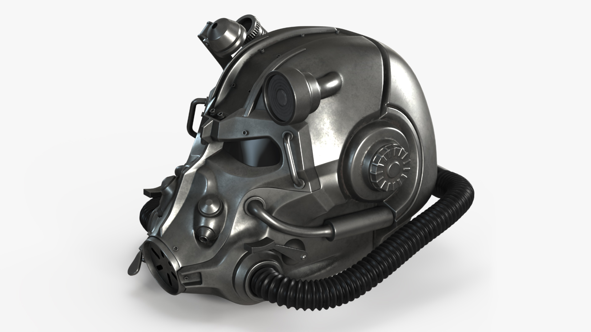 3D T 60 Power Armor Helmet model