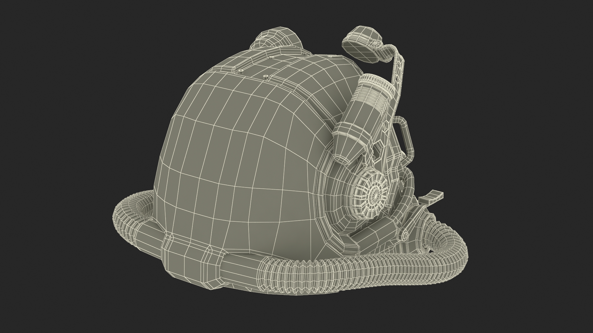 3D T 60 Power Armor Helmet model