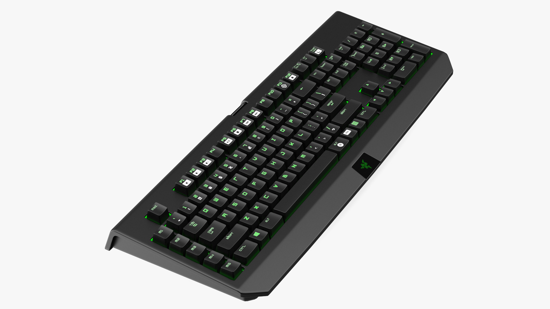 Razer Black Widow Mechanical Keyboard 3D