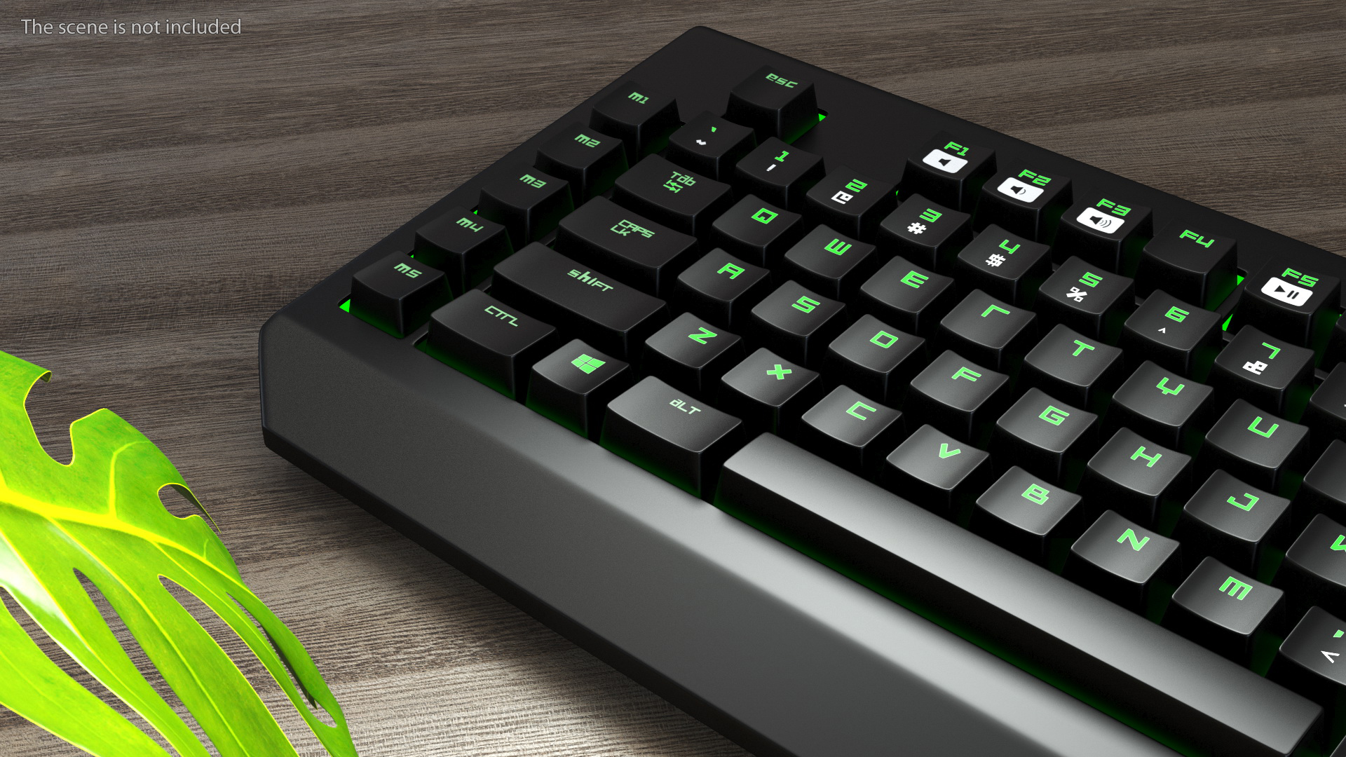 Razer Black Widow Mechanical Keyboard 3D