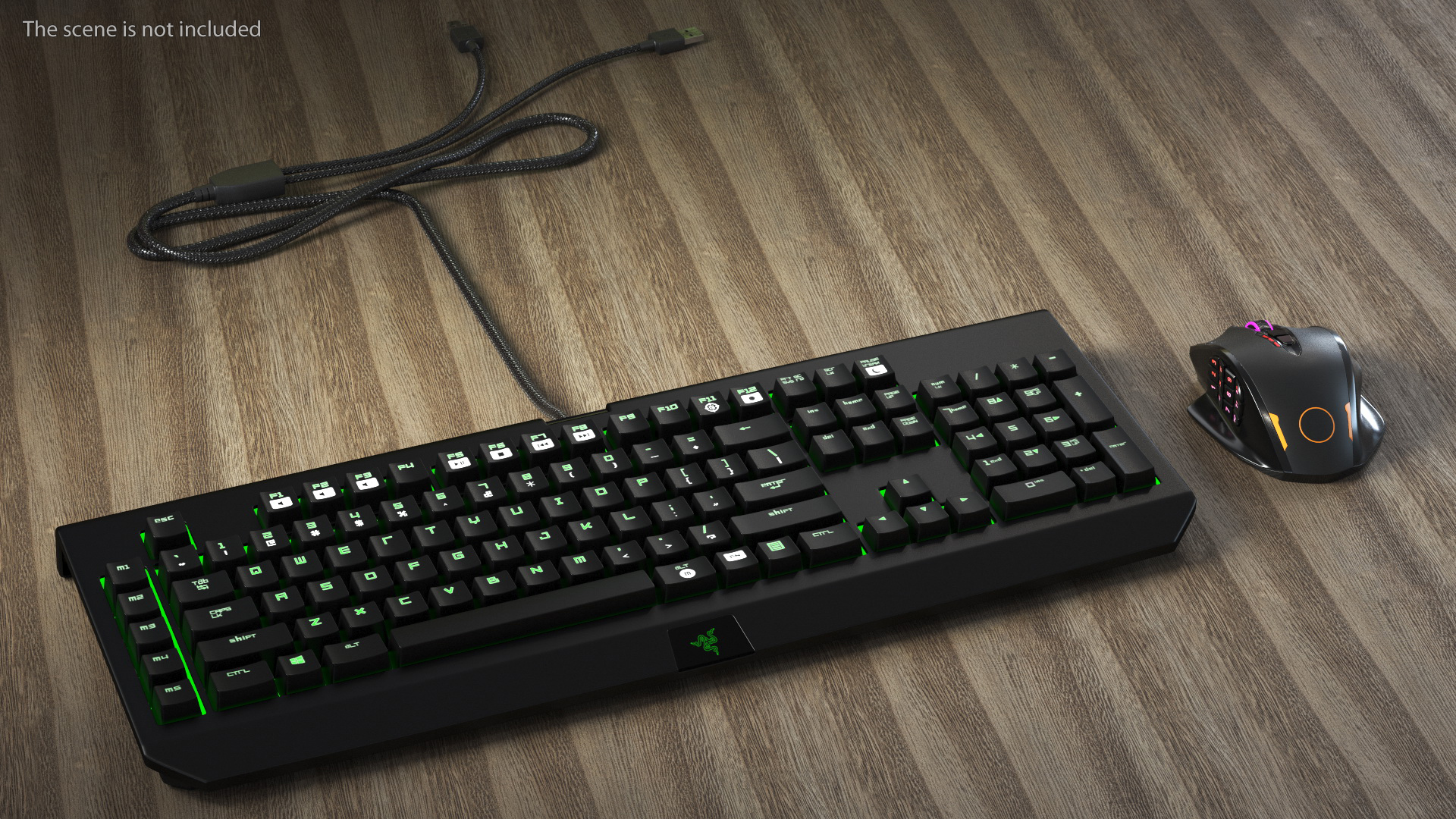 Razer Black Widow Mechanical Keyboard 3D