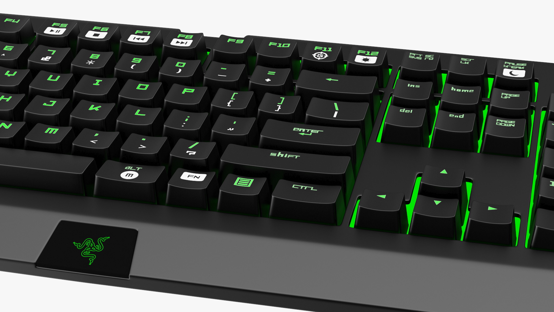 Razer Black Widow Mechanical Keyboard 3D