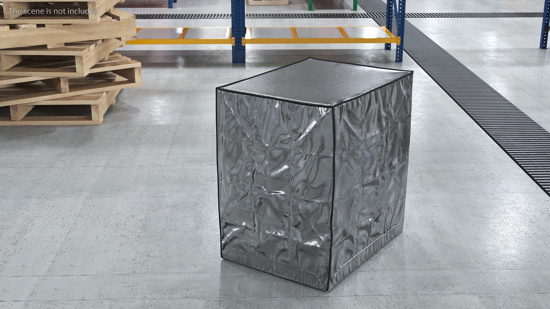 Insulated Thermal Box Cover 3D
