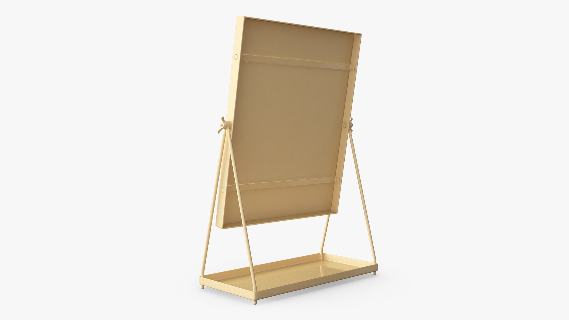 3D Gold Standing Table Mirror