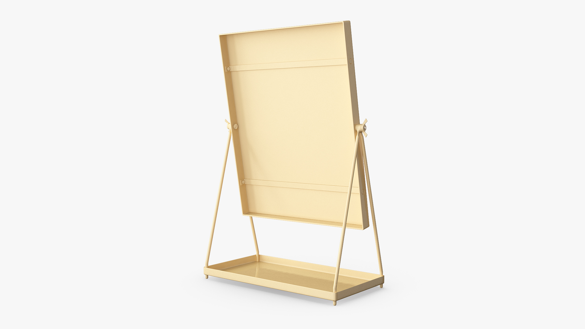 3D Gold Standing Table Mirror
