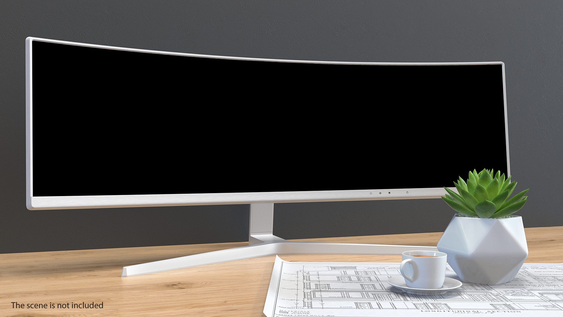 Ultrawide Gaming Monitor 3D model