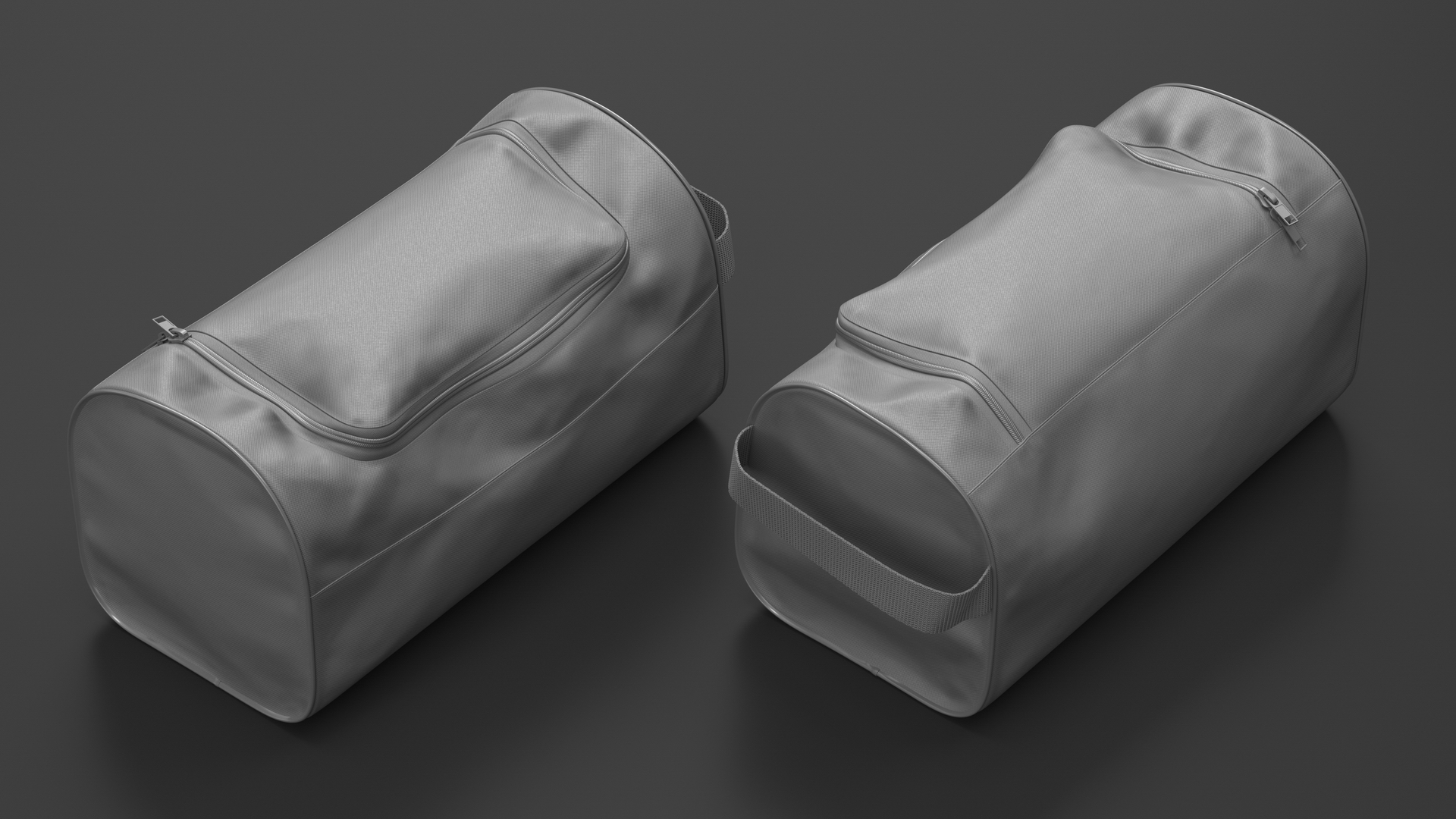 3D Workout Shoe Bag Grey