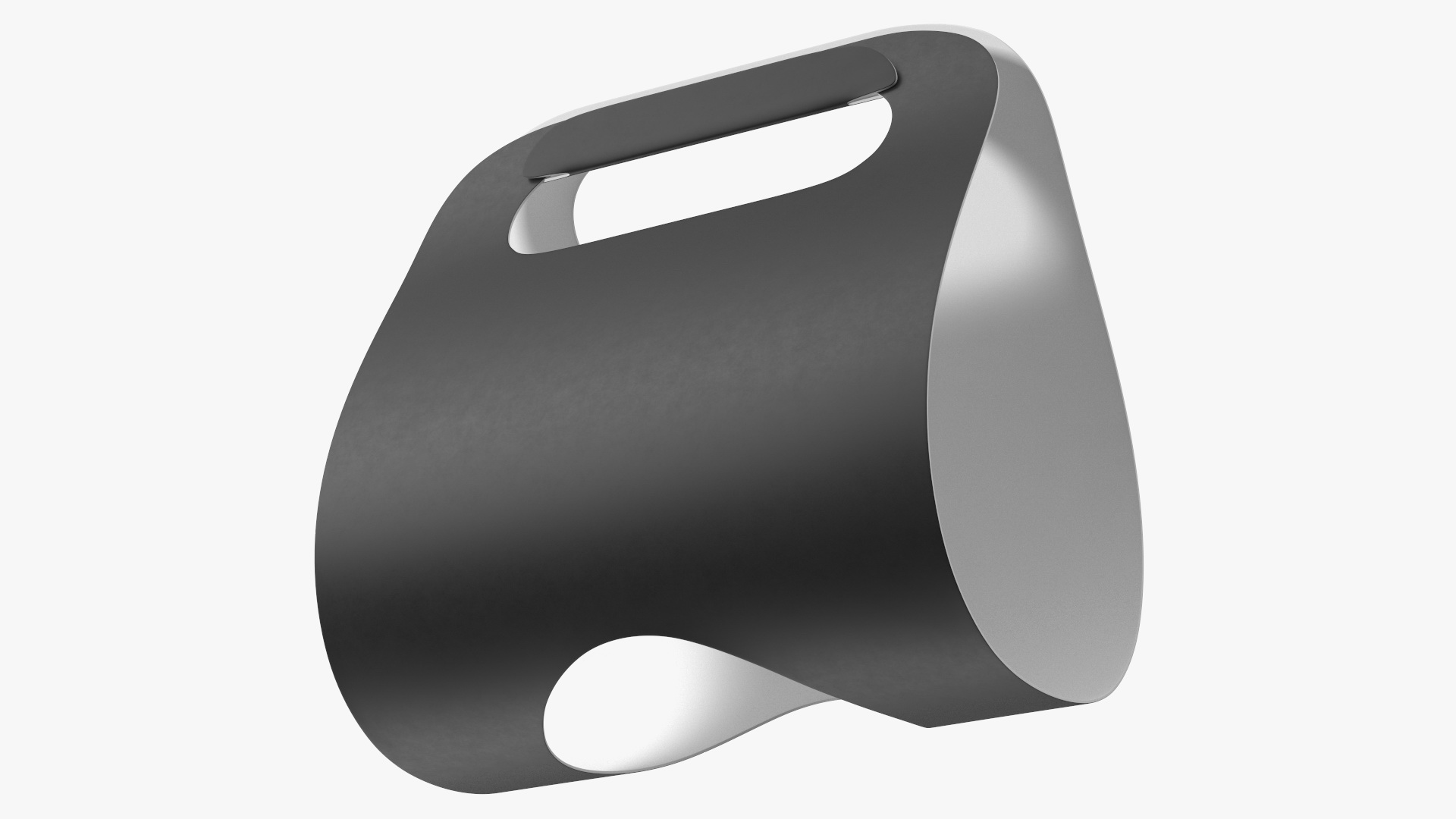 Take Away Cup Holder Single Cup Black 3D