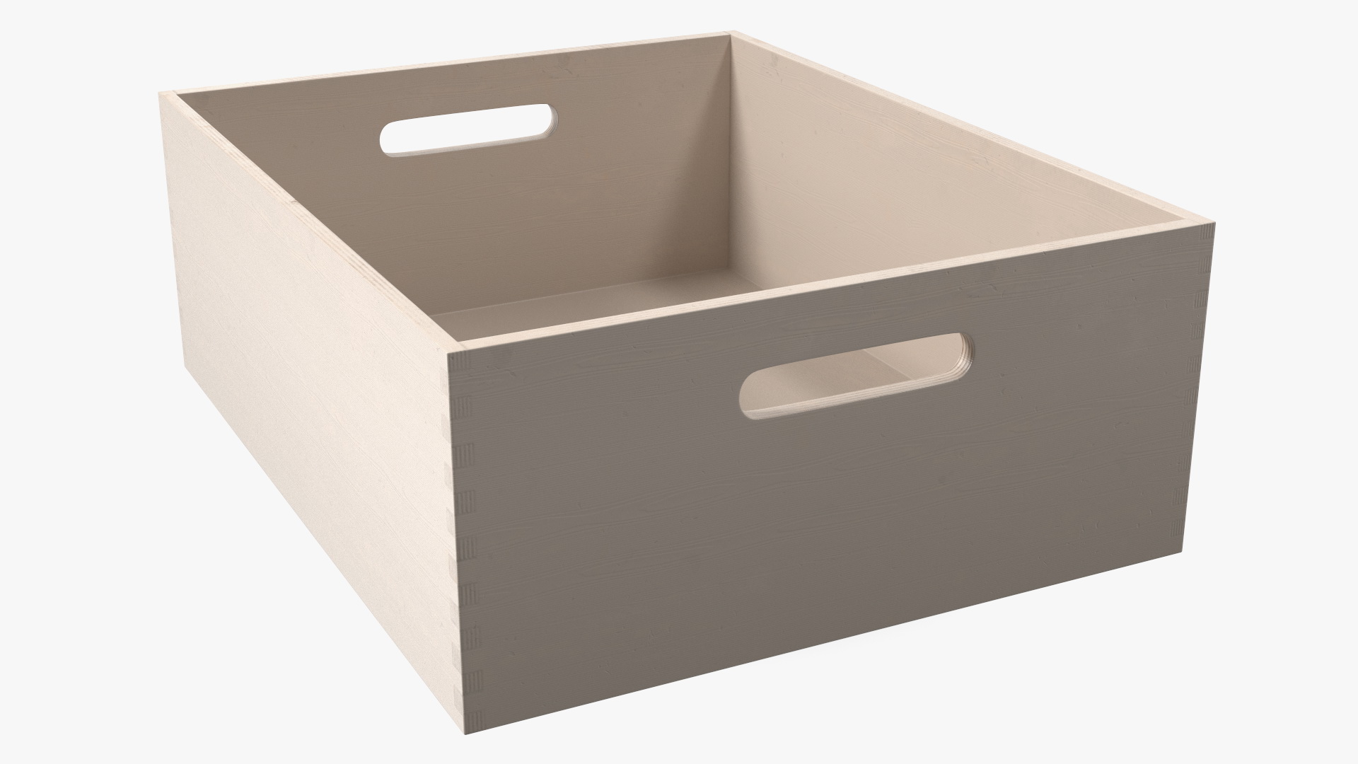 3D model Wooden Box