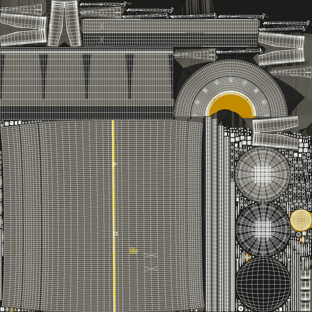 3D Military Thermonuclear Bomb MK-17 model