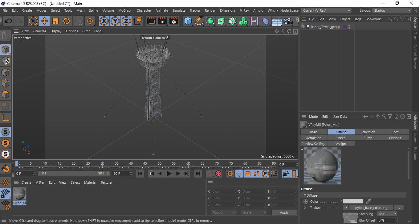 3D Radar Tower