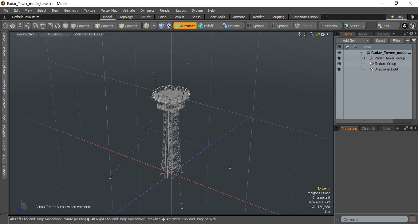 3D Radar Tower