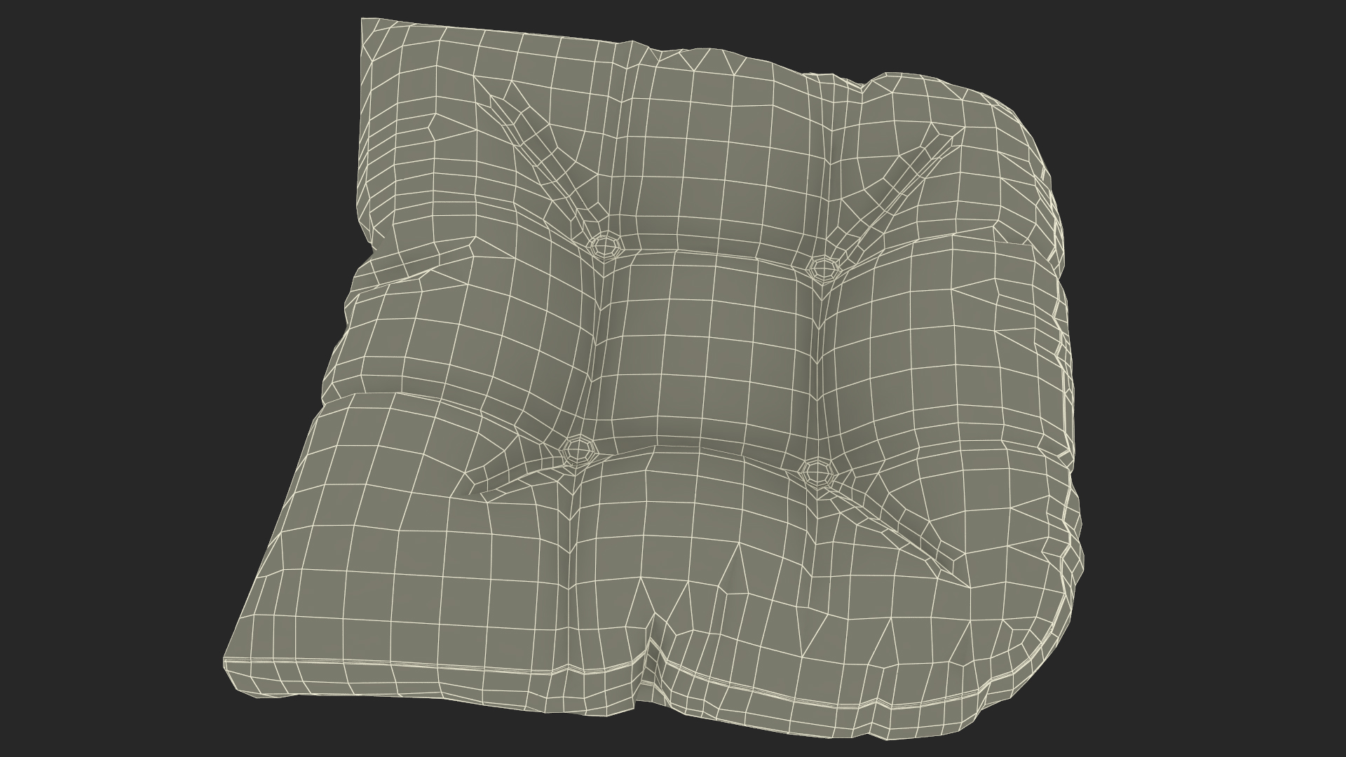 3D model Outdoor Chair Pillow
