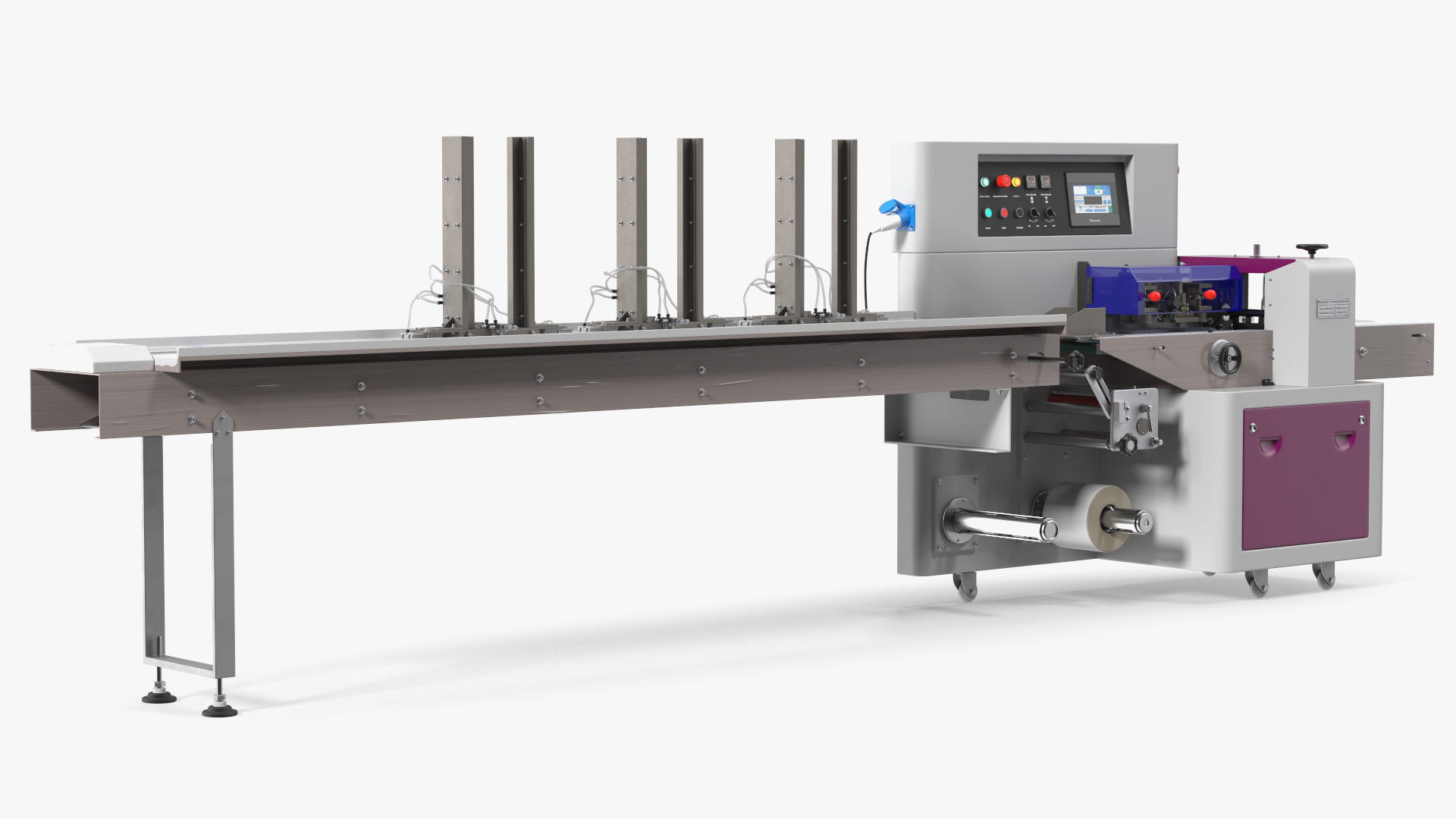 Automatic Packing Line Machine Fur 3D model