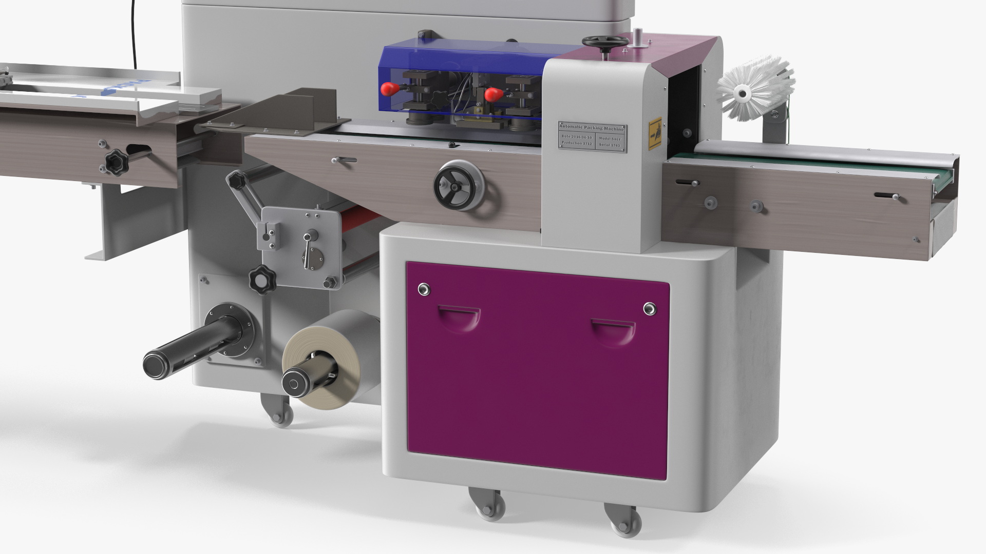 Automatic Packing Line Machine Fur 3D model