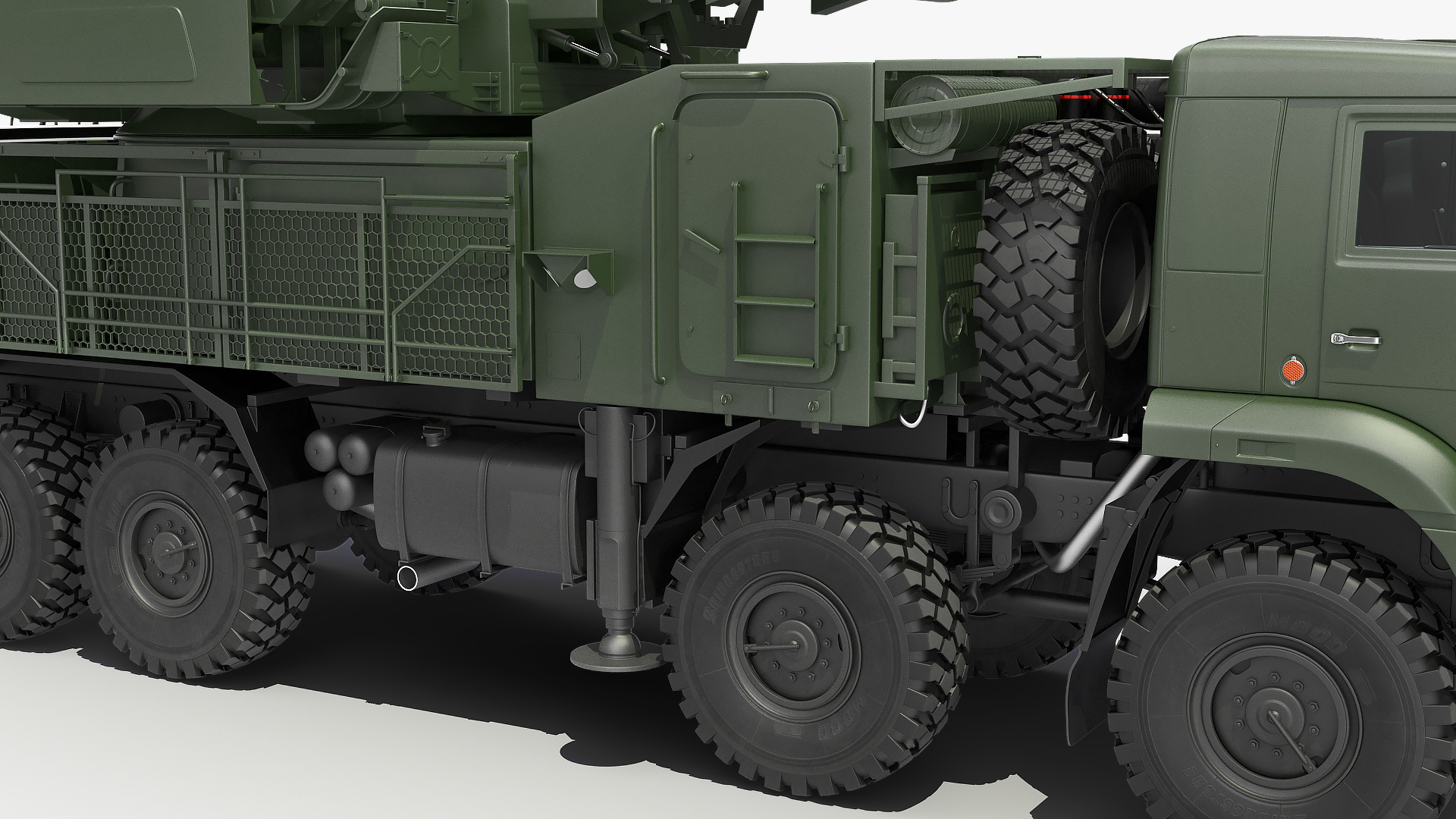 3D model SAM Pantsir S1 SA-22