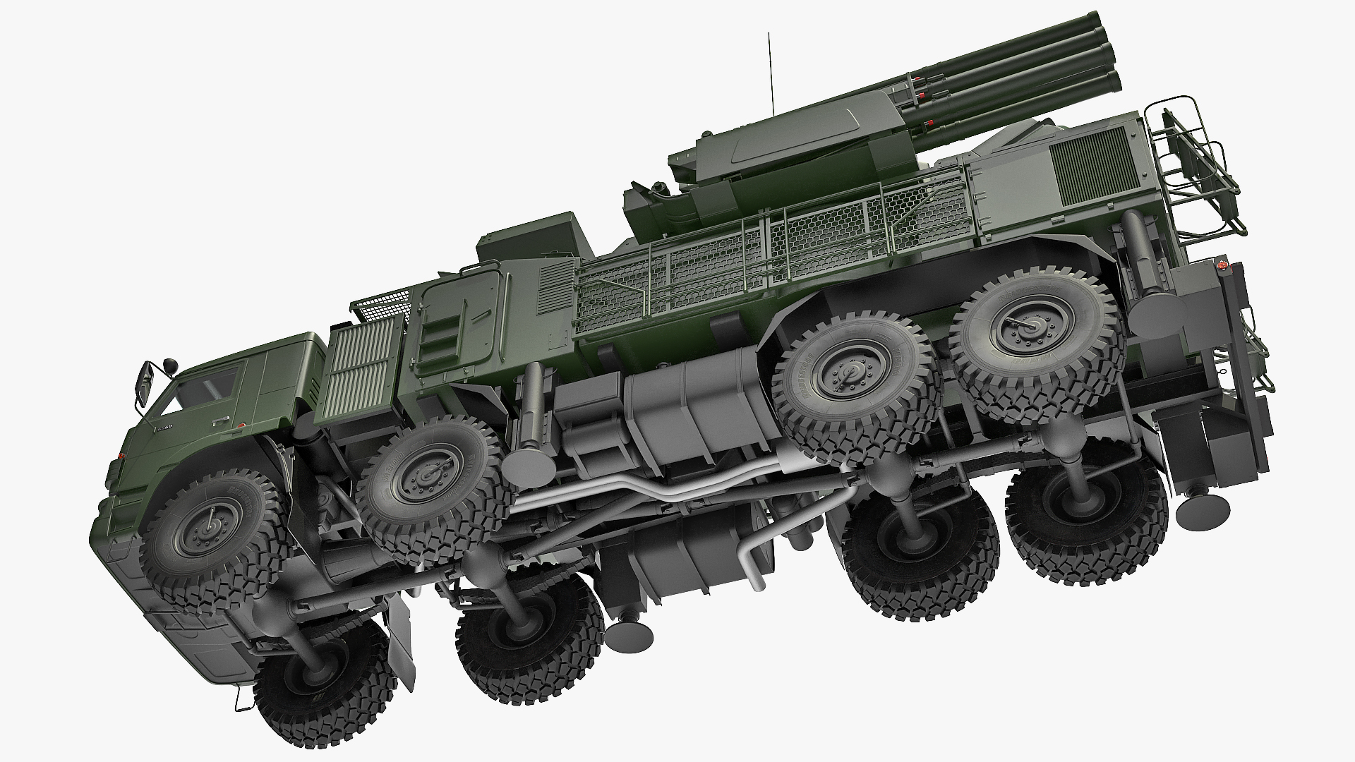 3D model SAM Pantsir S1 SA-22