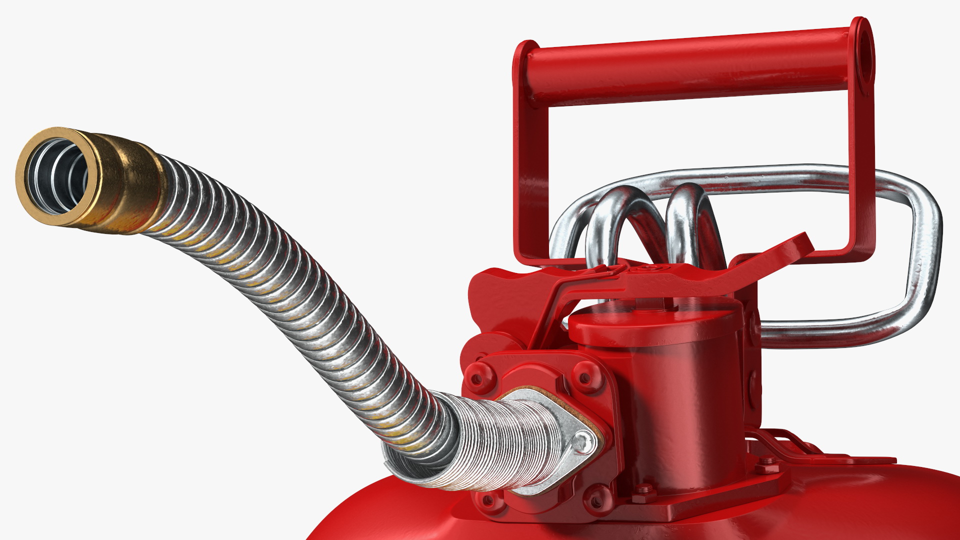 3D model Safety Fuel Can One Gallon Red