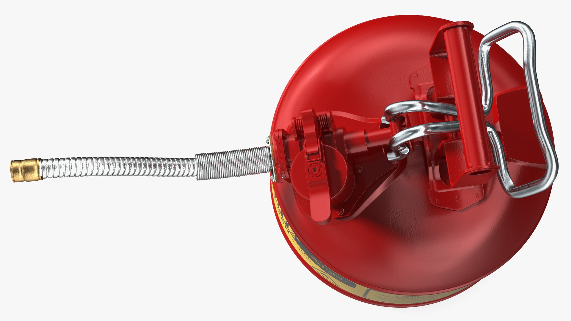 3D model Safety Fuel Can One Gallon Red