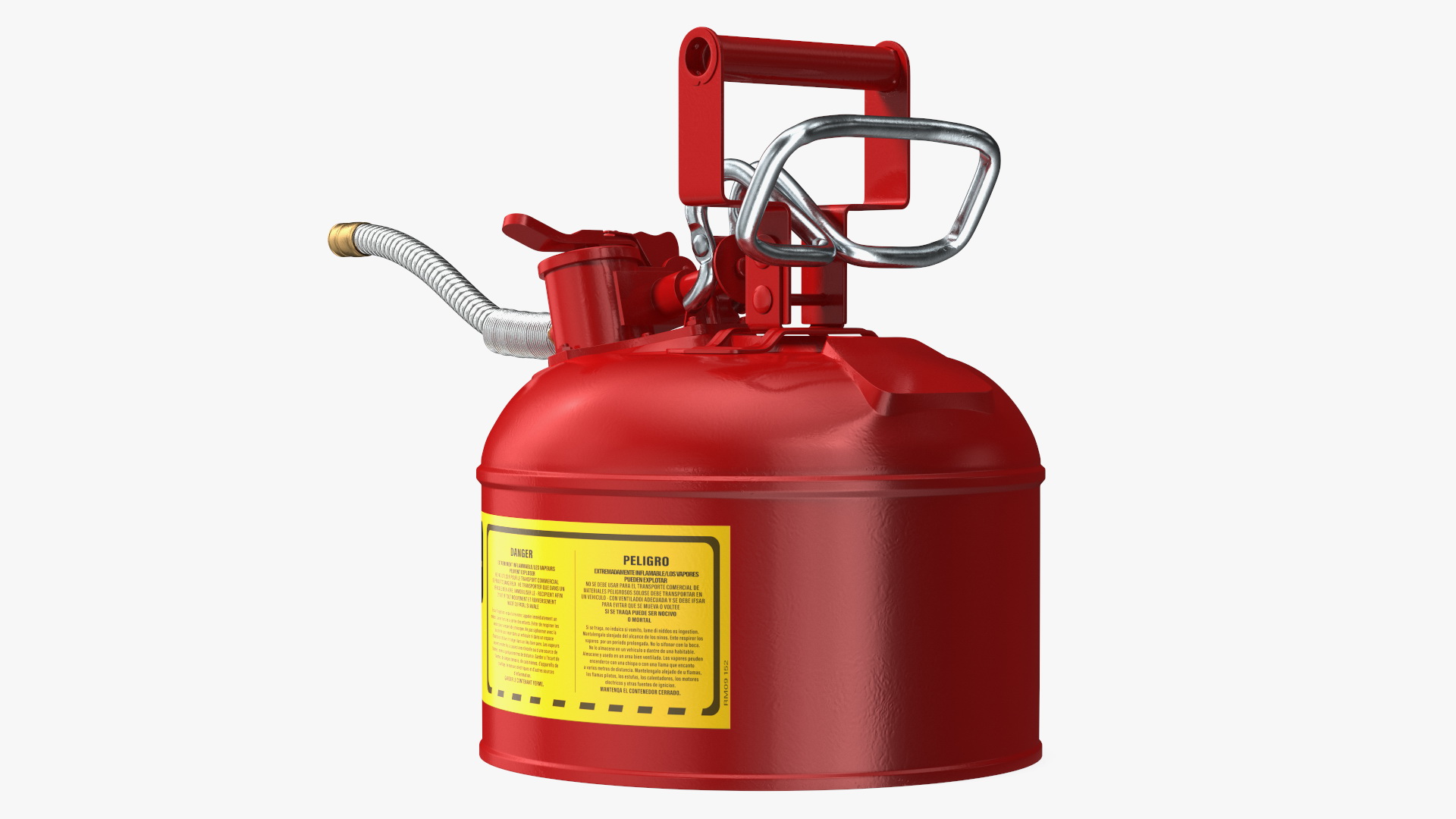 3D model Safety Fuel Can One Gallon Red