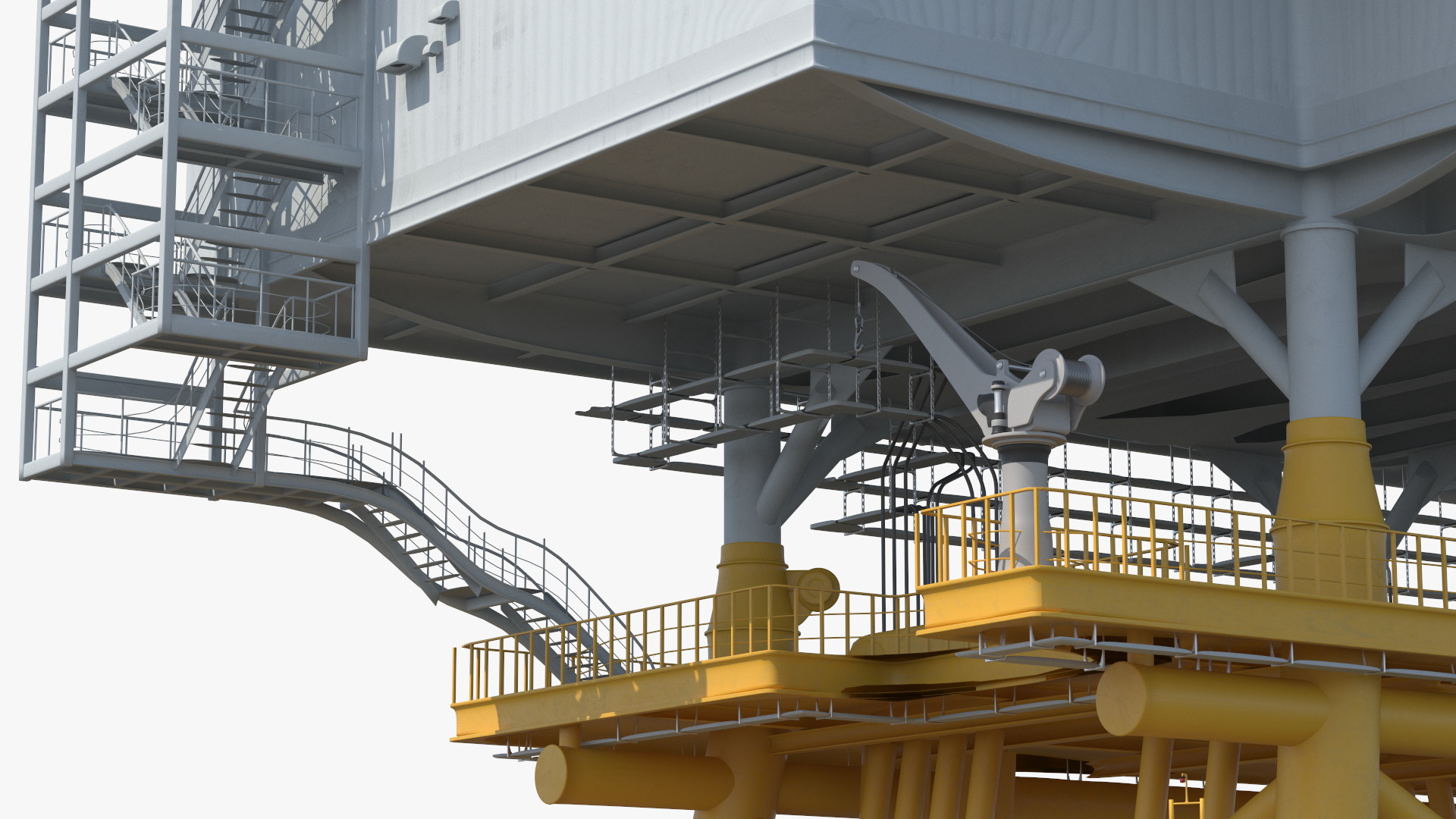 3D Voltaire Jack Up Vessels Offshore Wind Farm Installation