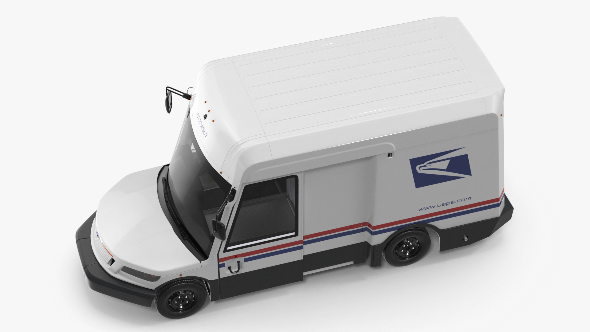 Next Generation US Mail Truck 3D model