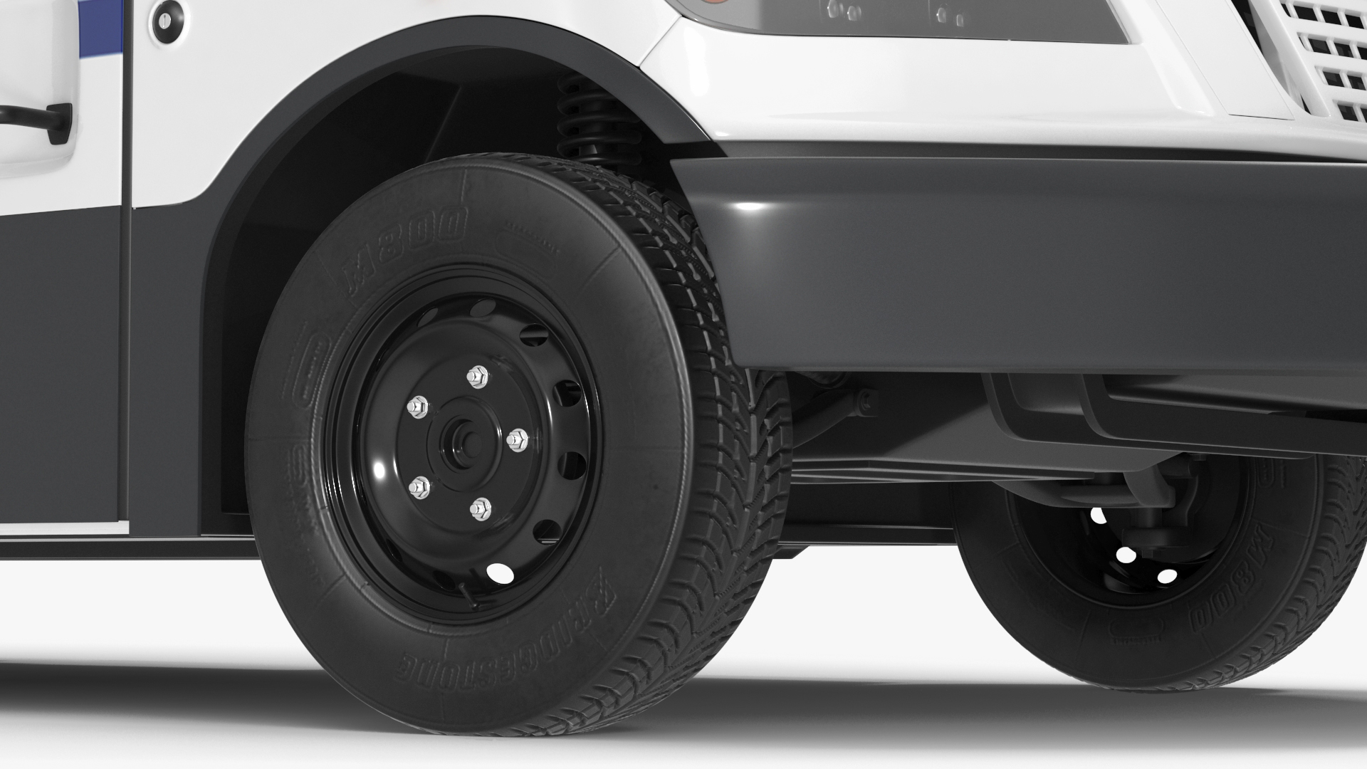 Next Generation US Mail Truck 3D model