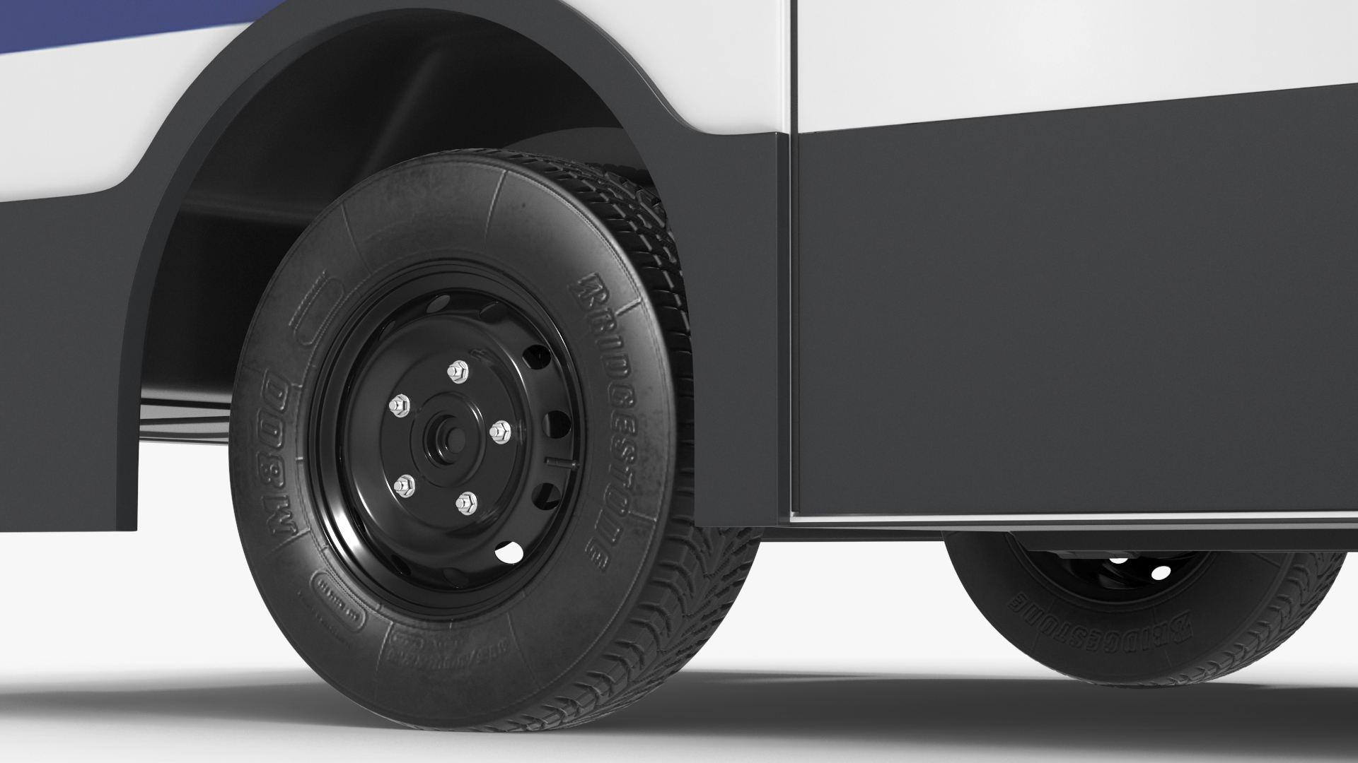 Next Generation US Mail Truck 3D model