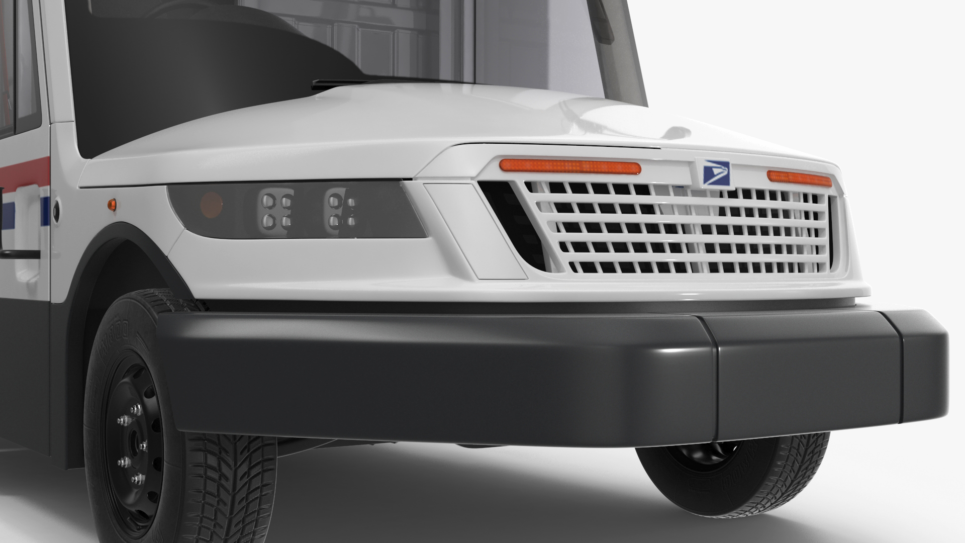 Next Generation US Mail Truck 3D model