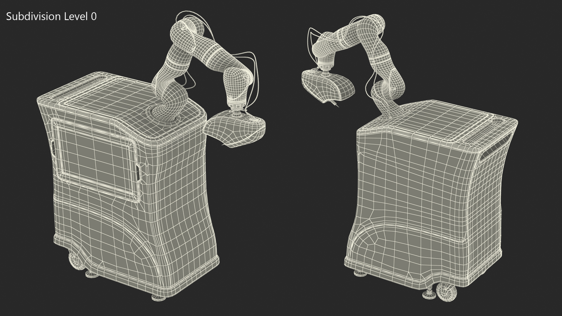 3D ARTAS Robotic Hair Restoration Rigged for Maya