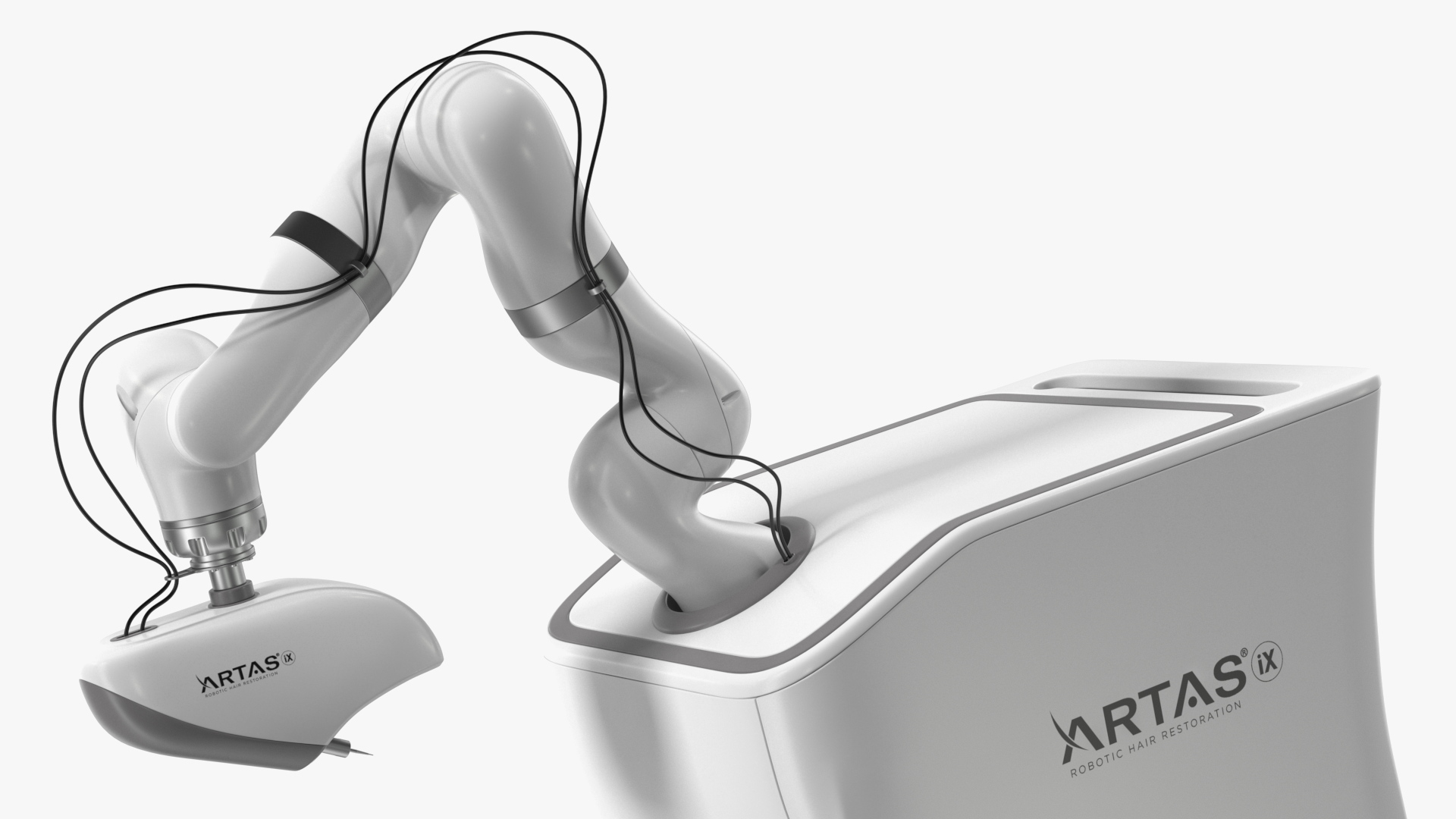 3D ARTAS Robotic Hair Restoration Rigged for Maya
