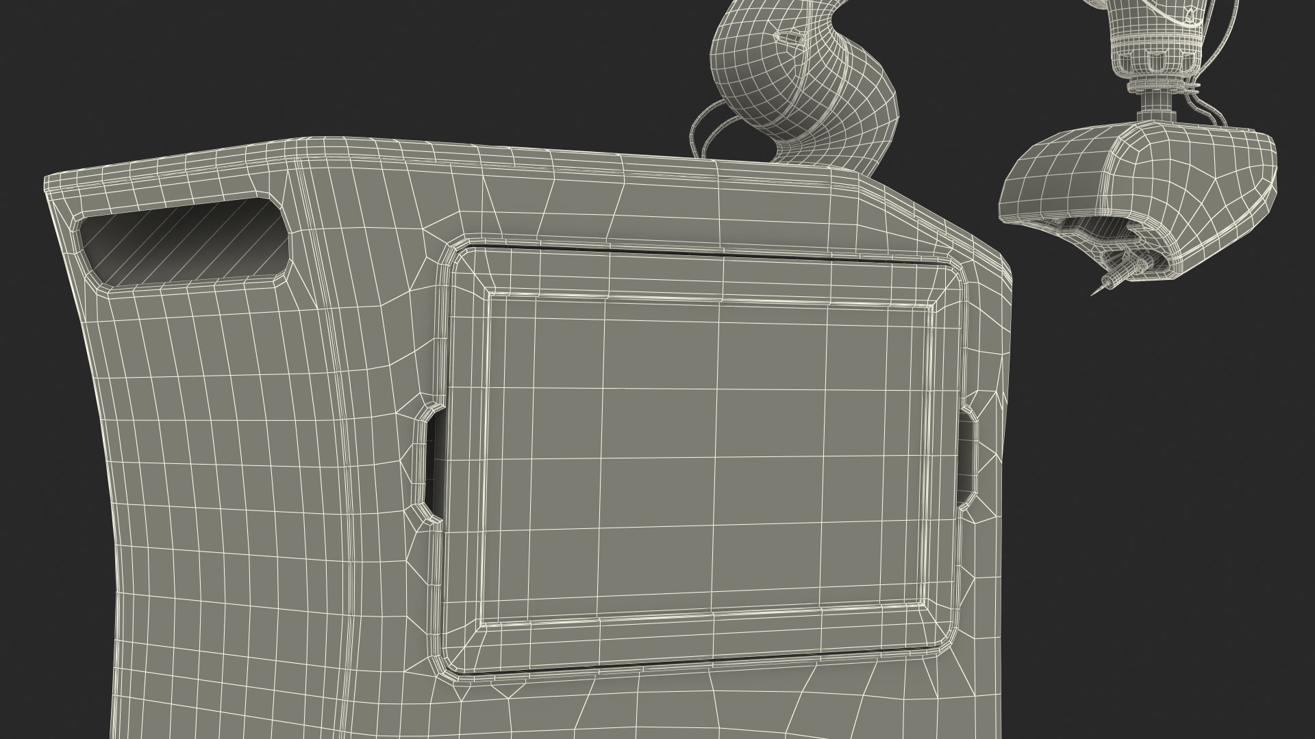 3D ARTAS Robotic Hair Restoration Rigged for Maya