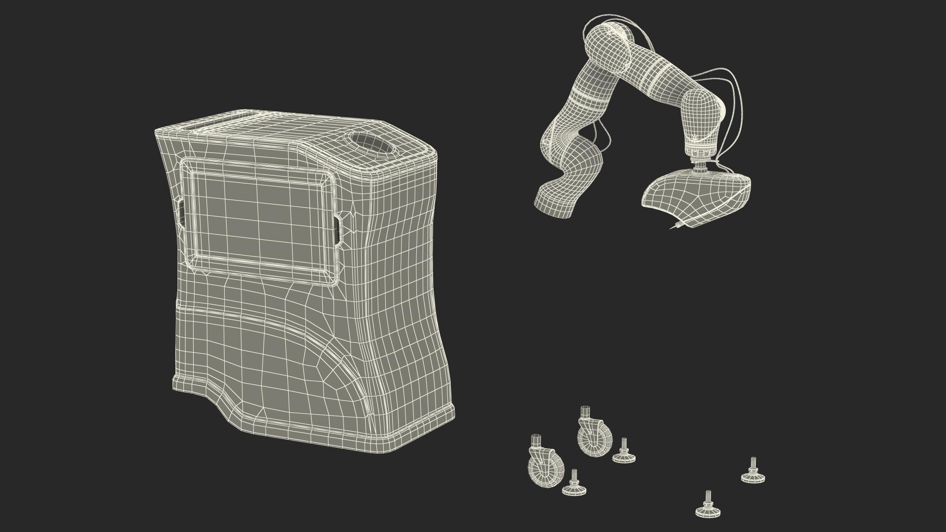 3D ARTAS Robotic Hair Restoration Rigged for Maya