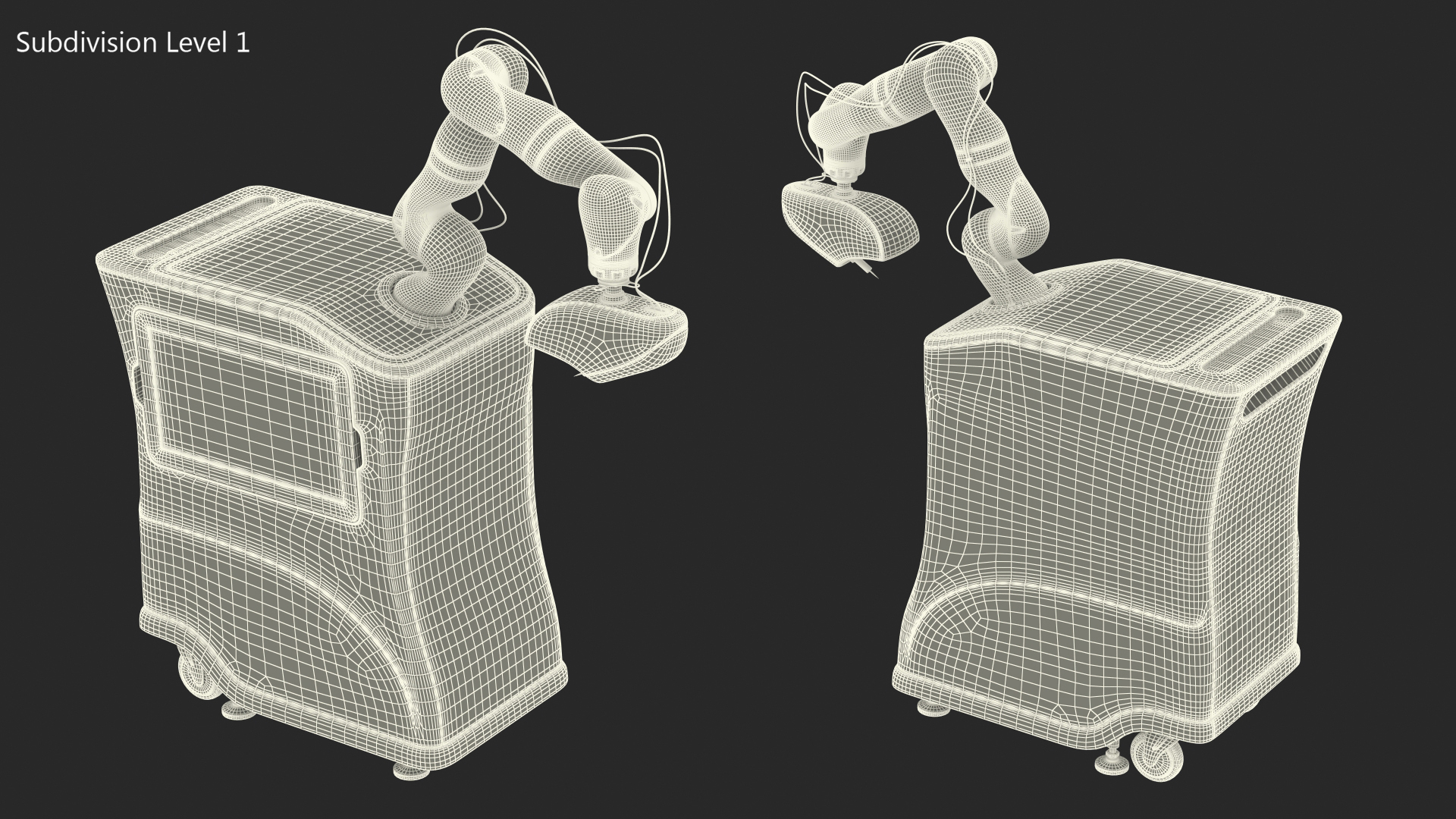 3D ARTAS Robotic Hair Restoration Rigged for Maya