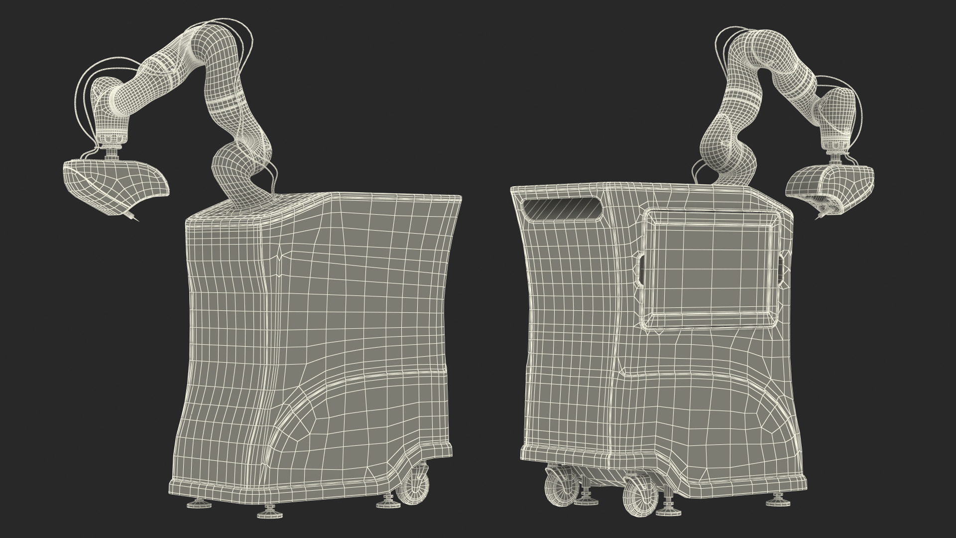 3D ARTAS Robotic Hair Restoration Rigged for Maya