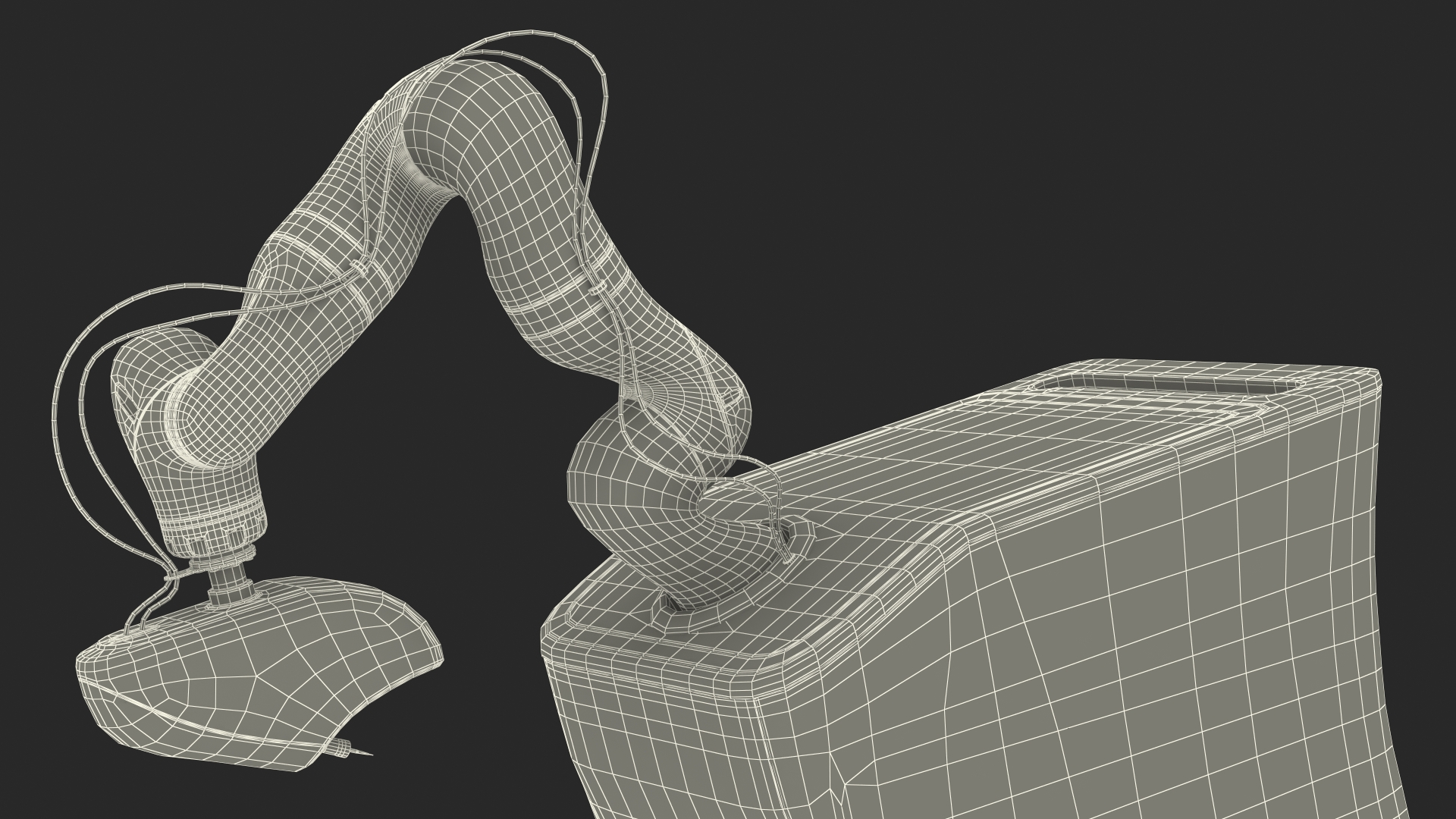 3D ARTAS Robotic Hair Restoration Rigged for Maya