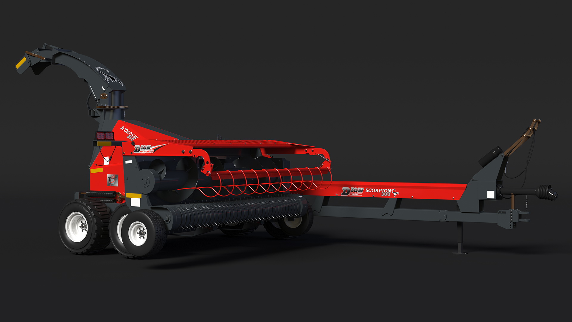 Scorpion 300 Forage Harvester 3D model