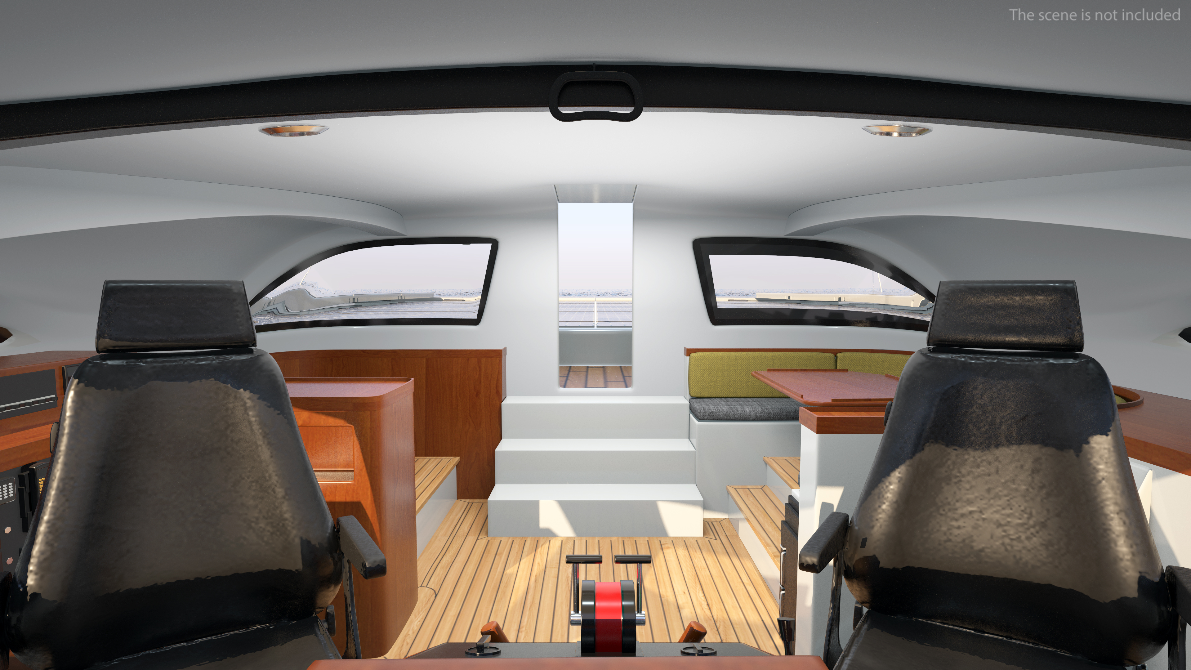 Electric Yacht PlanetSolar Rigged for Maya 3D
