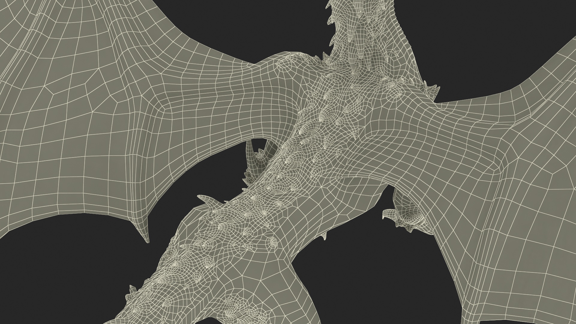 Walking Western Dragon 3D
